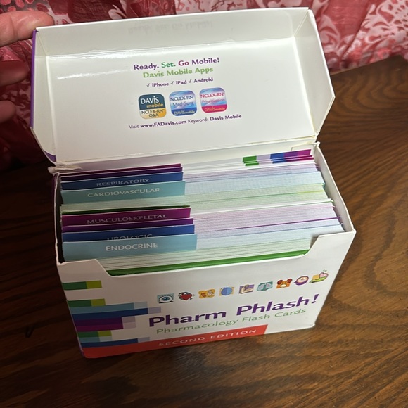 flashcard pharma very useful for taking meds course like Nursing, dental course - Picture 2 of 3